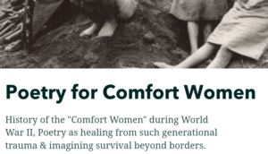 poetry for comfort women