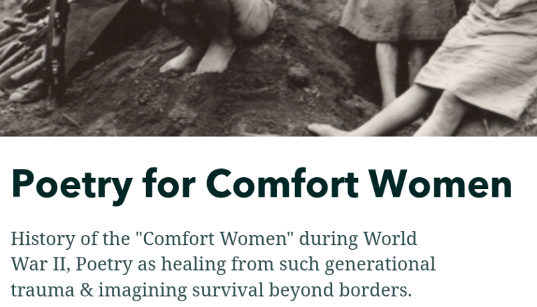 poetry for comfort women